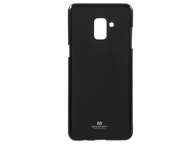 Чехол Mercury Goospery Jelly Case для Samsung Galaxy A8 2018 (черный, гелевый)