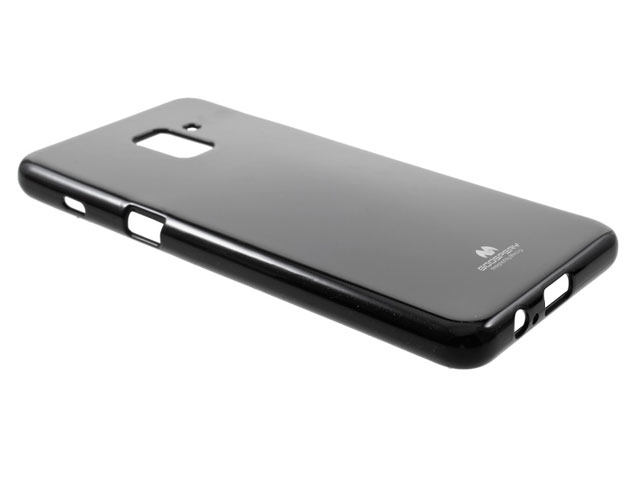 Чехол Mercury Goospery Jelly Case для Samsung Galaxy A8 2018 (черный, гелевый)