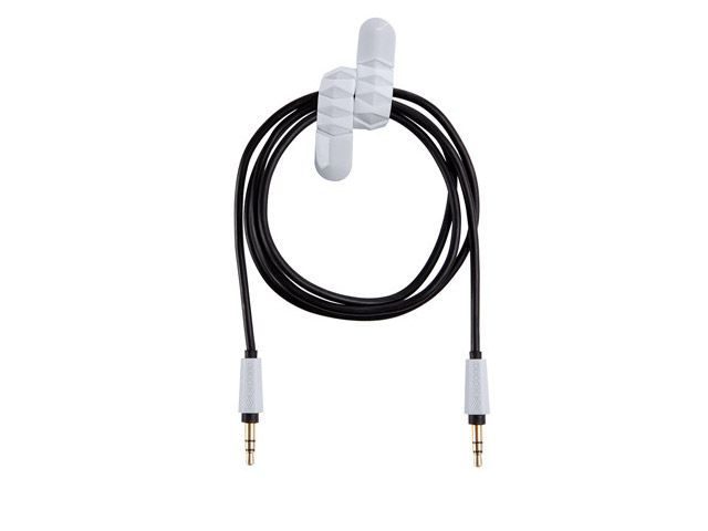 AUX-кабель X-doria 3' Straight Aux Cable (белый, разъемы 3.5 мм)