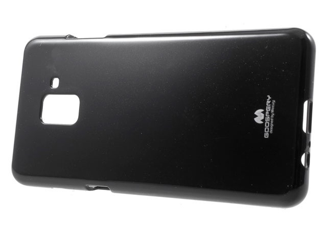 Чехол Mercury Goospery Jelly Case для Samsung Galaxy A8 plus 2018 (малиновый, гелевый)