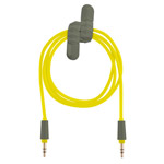 AUX-кабель X-doria 3' Straight Aux Cable (желтый, разъемы 3.5 мм)