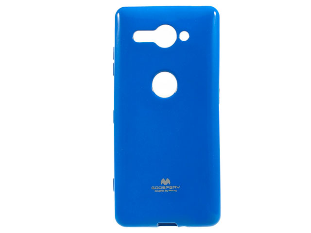 Чехол Mercury Goospery Jelly Case для Sony Xperia XZ2 compact (синий, гелевый)