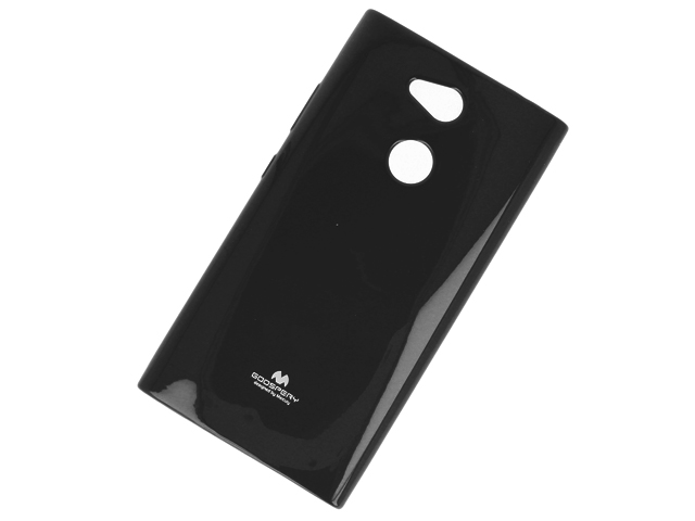 Чехол Mercury Goospery Jelly Case для Sony Xperia L2 (черный, гелевый)