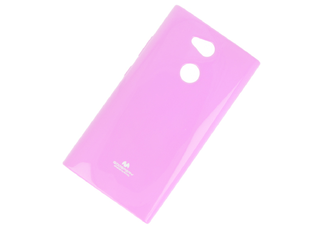 Чехол Mercury Goospery Jelly Case для Sony Xperia L2 (розовый, гелевый)