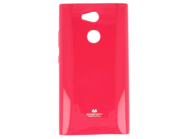 Чехол Mercury Goospery Jelly Case для Sony Xperia L2 (малиновый, гелевый)