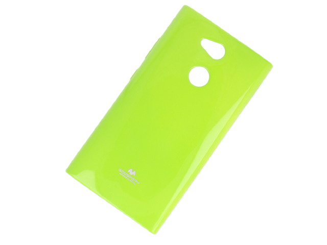 Чехол Mercury Goospery Jelly Case для Sony Xperia L2 (зеленый, гелевый)