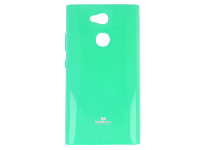 Чехол Mercury Goospery Jelly Case для Sony Xperia L2 (бирюзовый, гелевый)