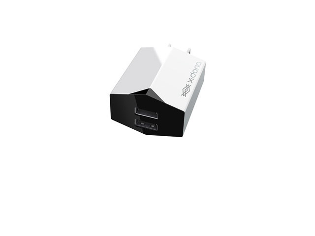 Зарядное устройство X-Doria XR Charger Dual для Apple iPhone/iPad/iPad mini/iPod (сетевое, 2 x USB)
