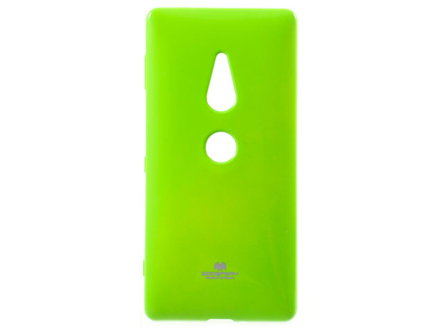 Чехол Mercury Goospery Jelly Case для Sony Xperia XZ2 (зеленый, гелевый)