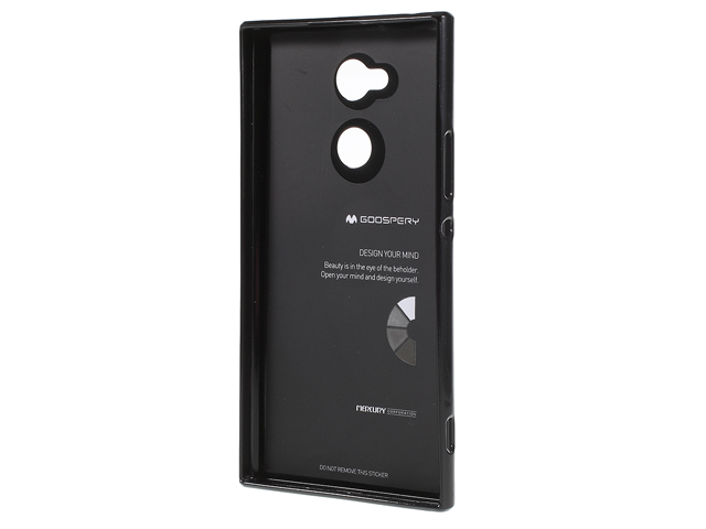 Чехол Mercury Goospery Jelly Case для Sony Xperia XA2 ultra (черный, гелевый)