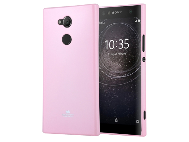 Чехол Mercury Goospery Jelly Case для Sony Xperia XA2 ultra (розовый, гелевый)