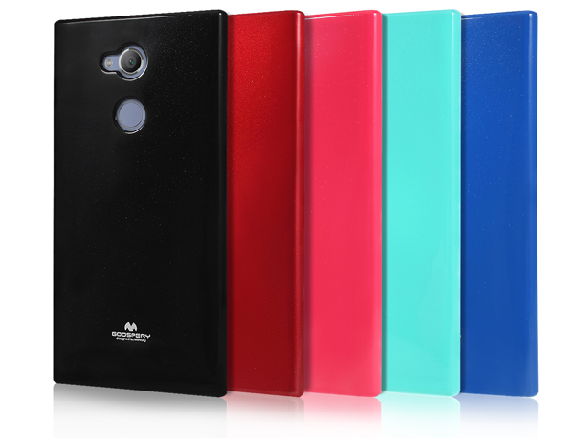 Чехол Mercury Goospery Jelly Case для Sony Xperia XA2 ultra (синий, гелевый)