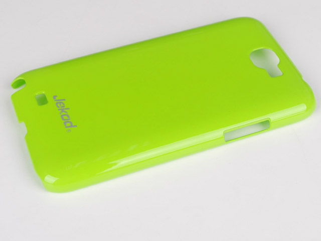 Чехол Jekod Shine case для Samsung Galaxy Note 2 N7100 (зеленый, пластиковый)