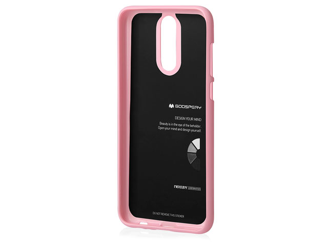 Чехол Mercury Goospery Jelly Case для Huawei Mate 10 lite (розовый, гелевый)