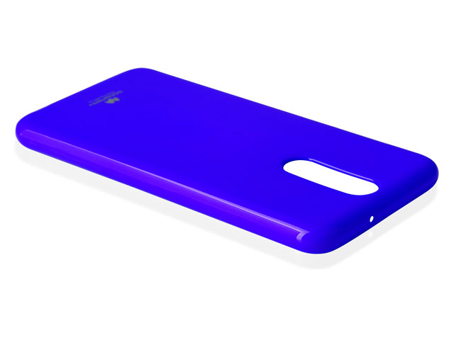 Чехол Mercury Goospery Jelly Case для Huawei Mate 10 lite (синий, гелевый)