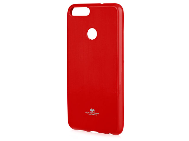 Чехол Mercury Goospery Jelly Case для Huawei P smart (красный, гелевый)