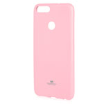 Чехол Mercury Goospery Jelly Case для Huawei P smart (розовый, гелевый)