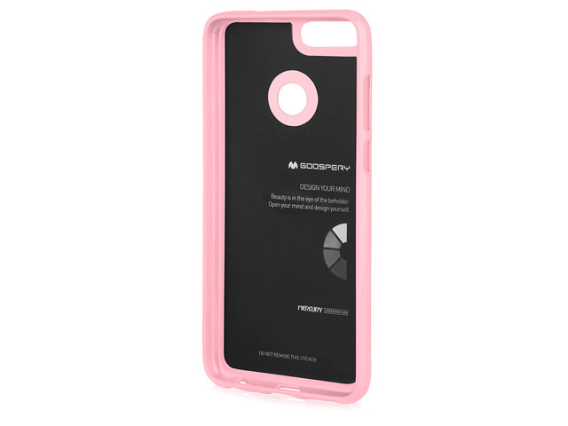 Чехол Mercury Goospery Jelly Case для Huawei P smart (розовый, гелевый)