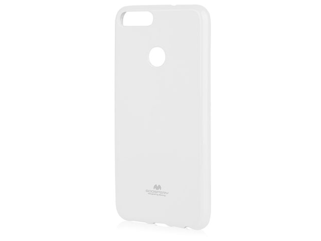 Чехол Mercury Goospery Jelly Case для Huawei P smart (белый, гелевый)