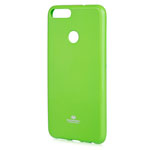 Чехол Mercury Goospery Jelly Case для Huawei P smart (зеленый, гелевый)
