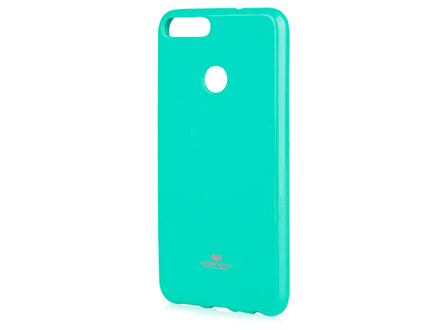 Чехол Mercury Goospery Jelly Case для Huawei P smart (бирюзовый, гелевый)