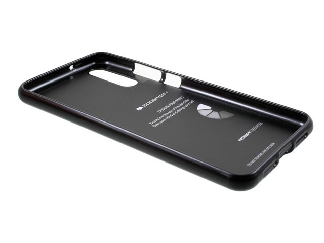 Чехол Mercury Goospery Jelly Case для Huawei P20 (черный, гелевый)