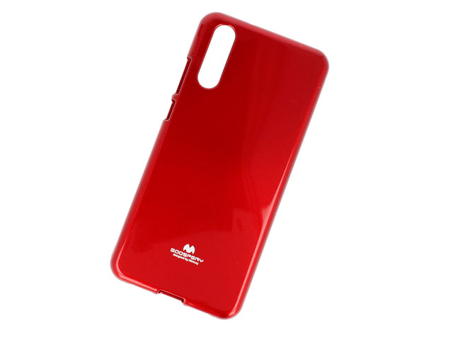 Чехол Mercury Goospery Jelly Case для Huawei P20 (красный, гелевый)