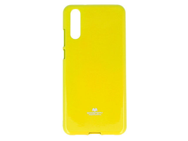 Чехол Mercury Goospery Jelly Case для Huawei P20 (желтый, гелевый)