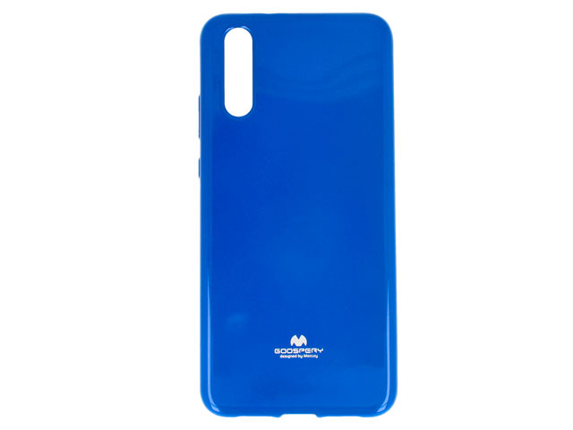 Чехол Mercury Goospery Jelly Case для Huawei P20 (синий, гелевый)
