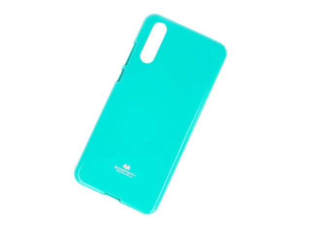 Чехол Mercury Goospery Jelly Case для Huawei P20 (бирюзовый, гелевый)