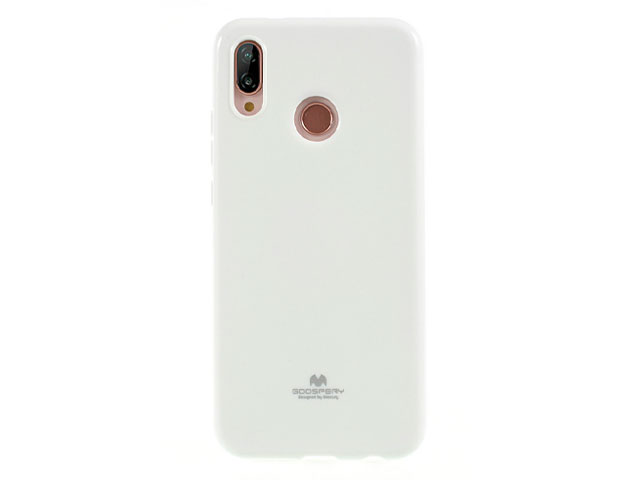 Чехол Mercury Goospery Jelly Case для Huawei P20 lite (белый, гелевый)
