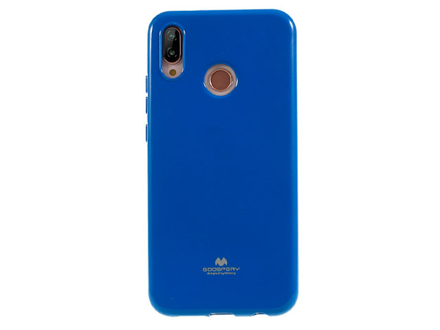 Чехол Mercury Goospery Jelly Case для Huawei P20 lite (синий, гелевый)