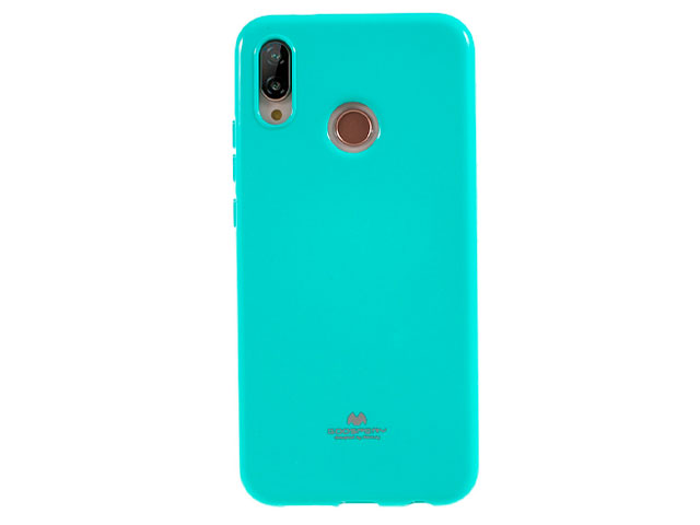 Чехол Mercury Goospery Jelly Case для Huawei P20 lite (бирюзовый, гелевый)