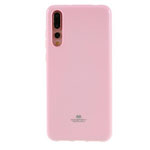 Чехол Mercury Goospery Jelly Case для Huawei P20 pro (розовый, гелевый)
