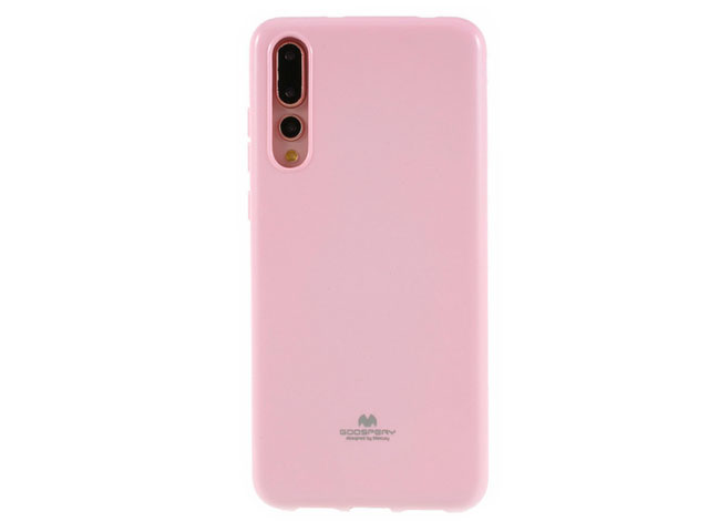 Чехол Mercury Goospery Jelly Case для Huawei P20 pro (розовый, гелевый)