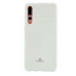 Чехол Mercury Goospery Jelly Case для Huawei P20 pro (белый, гелевый)