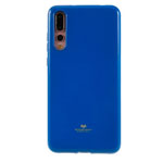 Чехол Mercury Goospery Jelly Case для Huawei P20 pro (синий, гелевый)