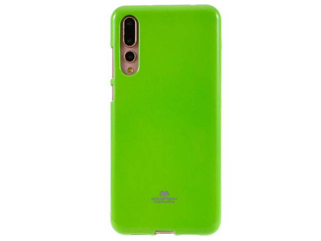 Чехол Mercury Goospery Jelly Case для Huawei P20 pro (зеленый, гелевый)