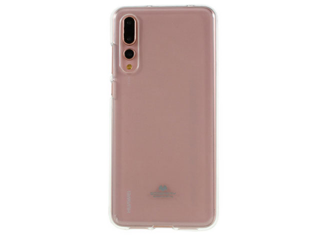 Чехол Mercury Goospery Jelly Case для Huawei P20 pro (золотистый, гелевый)