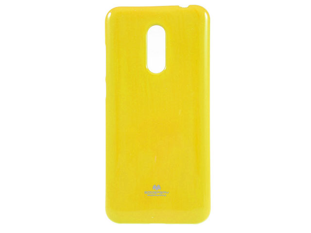 Чехол Mercury Goospery Jelly Case для Xiaomi Redmi 5 (желтый, гелевый)