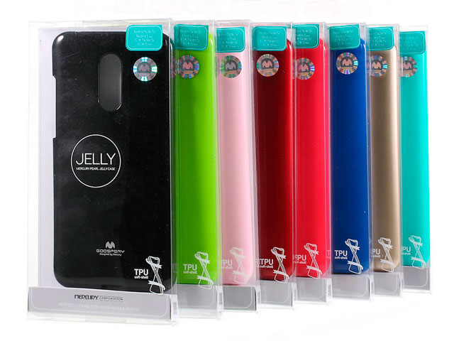 Чехол Mercury Goospery Jelly Case для Xiaomi Redmi 5 plus (белый, гелевый)