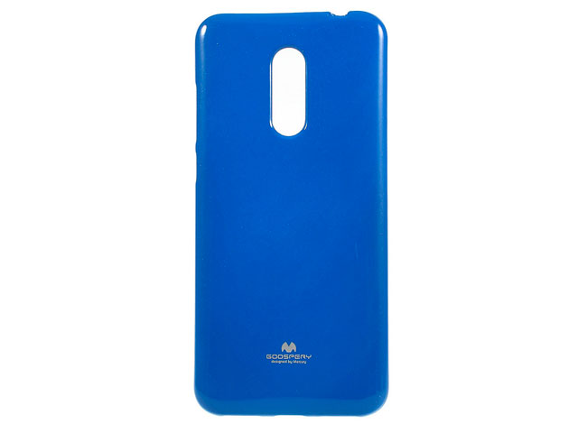 Чехол Mercury Goospery Jelly Case для Xiaomi Redmi 5 plus (синий, гелевый)