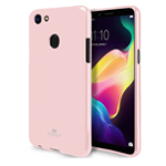 Чехол Mercury Goospery Jelly Case для OPPO F5 (розовый, гелевый)