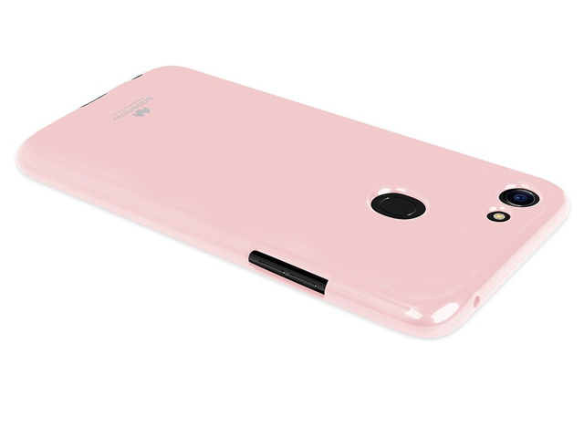 Чехол Mercury Goospery Jelly Case для OPPO F5 (розовый, гелевый)