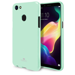 Чехол Mercury Goospery Jelly Case для OPPO F5 (бирюзовый, гелевый)