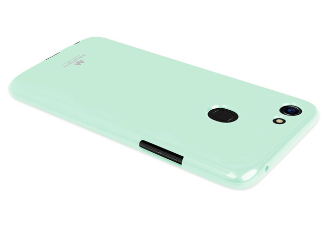 Чехол Mercury Goospery Jelly Case для OPPO F5 (бирюзовый, гелевый)