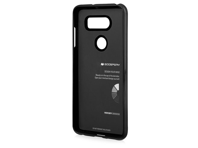 Чехол Mercury Goospery Jelly Case для LG V30 (черный, гелевый)