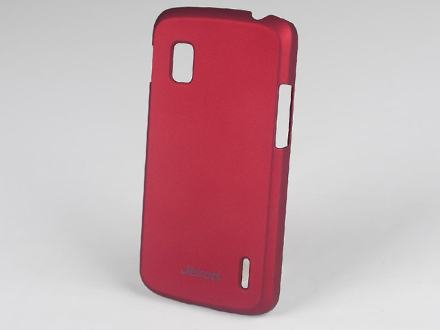 Чехол Jekod Hard case для LG Google Nexus 4 E960 (красный, пластиковый)