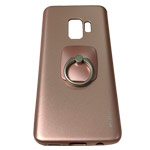 Чехол Mercury Goospery i-Jelly Ring Case для Samsung Galaxy S9 plus (розово-золотистый, гелевый)