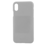 Чехол Mercury Goospery Soft Feeling для Apple iPhone X (серый, силиконовый)